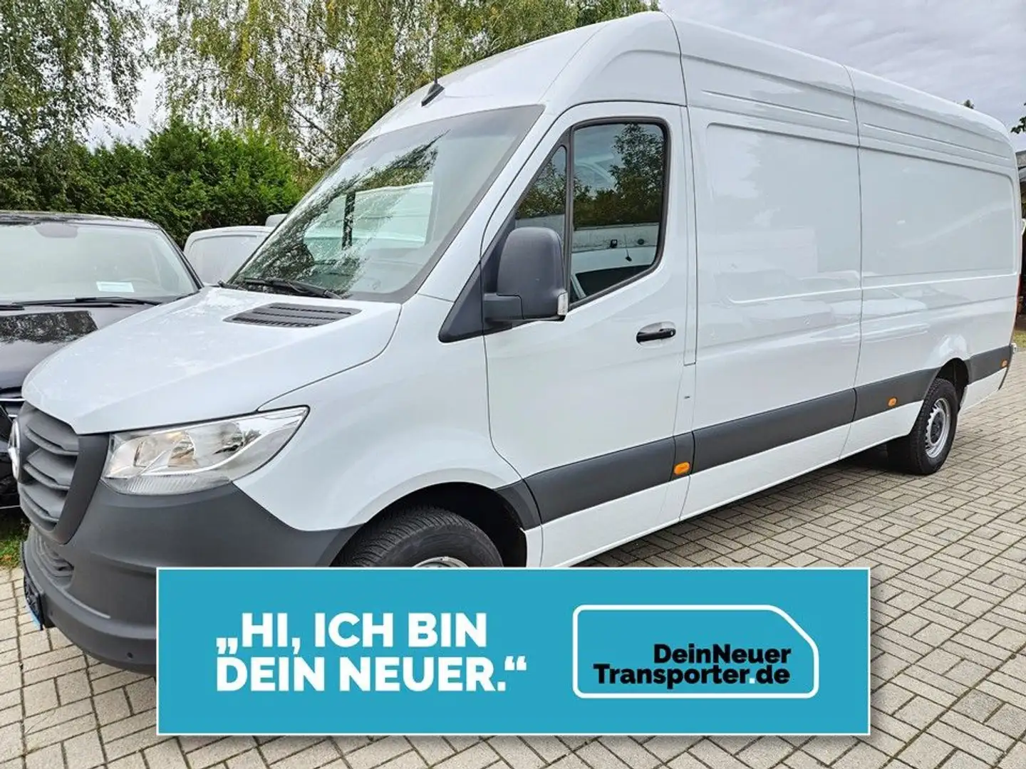 Mercedes-Benz Sprinter 317 CDI MAXI|9G|FACELIFT|OHNE SCHÄDEN Blanc - 1