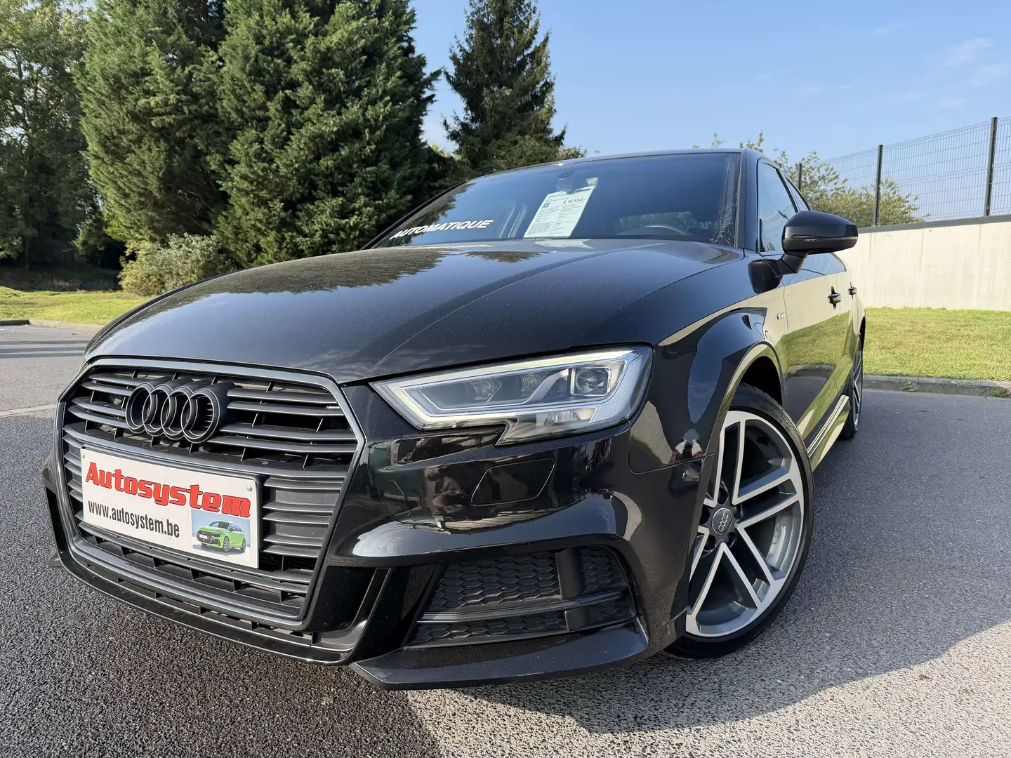 Audi A3 A3 Berline 1.5 TFSI S-Line S tronic*Euro6c* Noir - 1