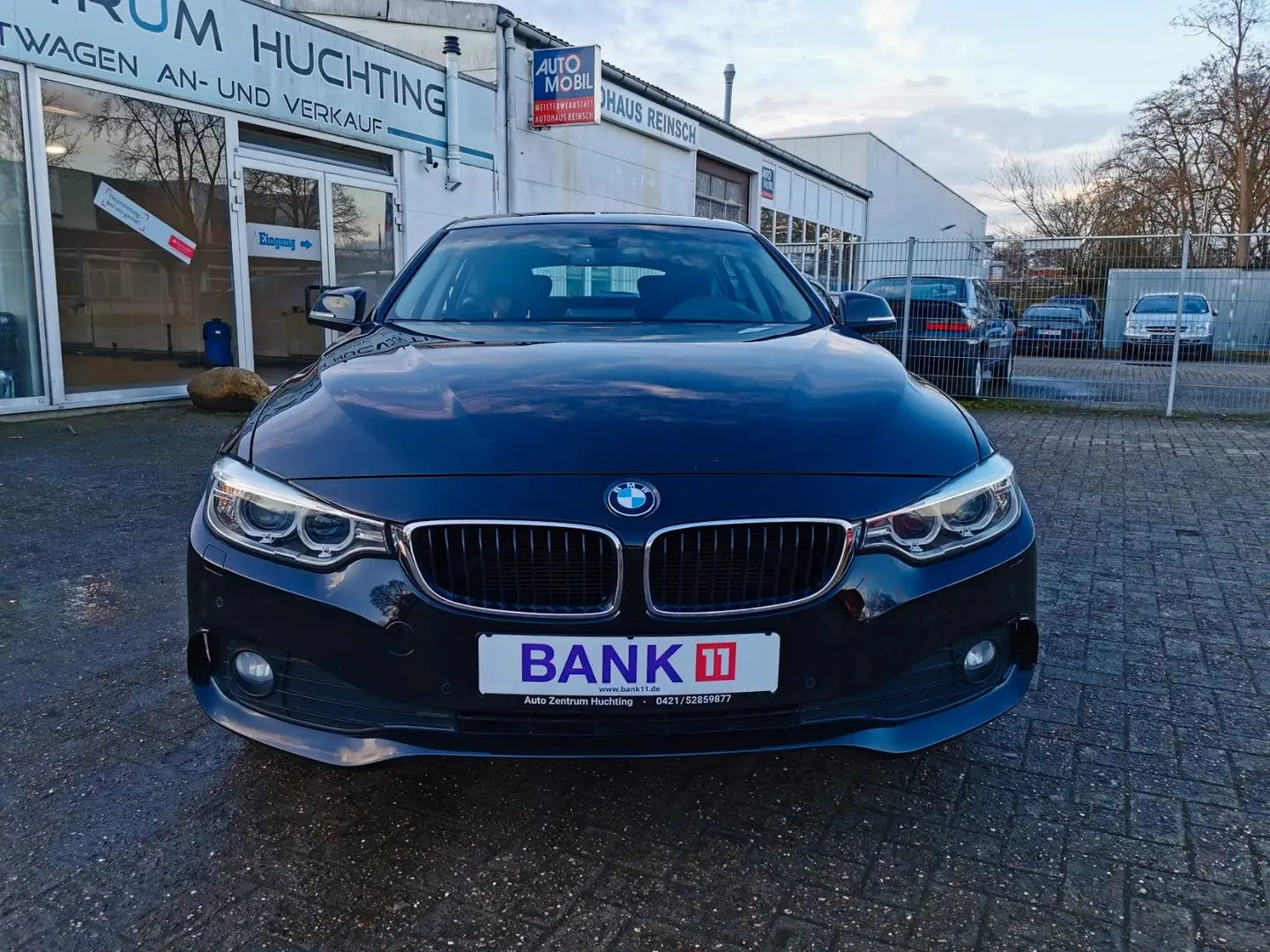BMW 418 Baureihe 4 Gran Coupe 418 d Advantage Schwarz - 2