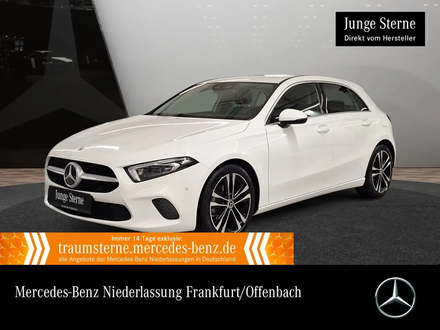 Mercedes-Benz A 180 d PROGRESSIVE+MULTIBEAM+KAMERA+TOTW Weiß - 1