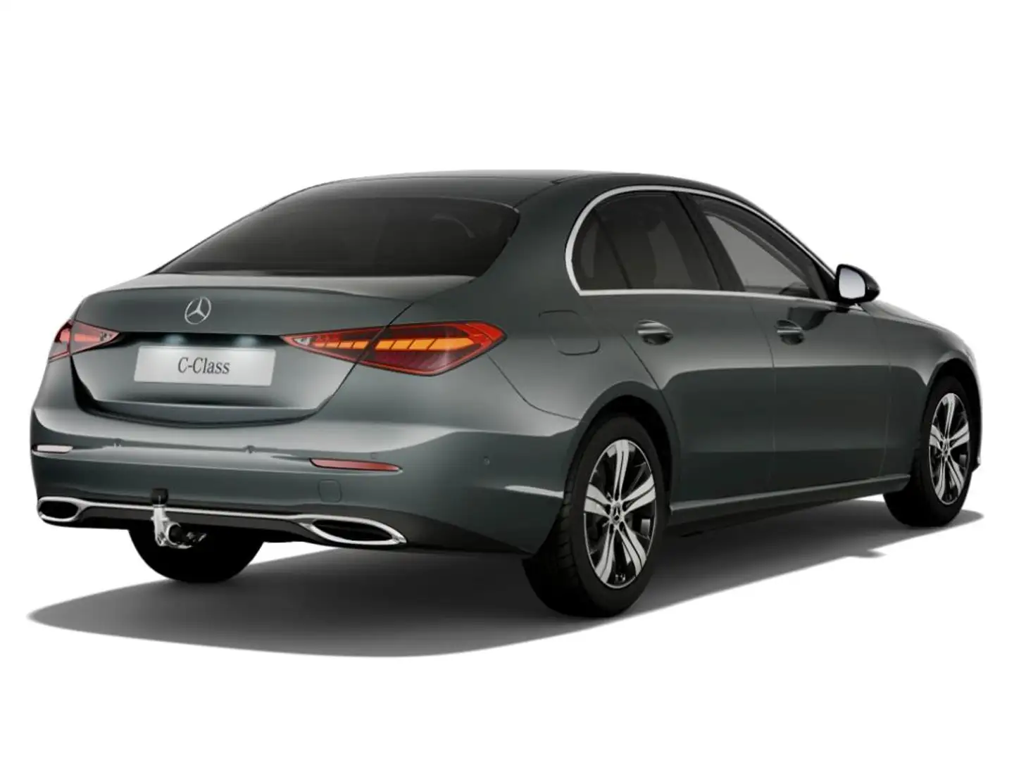 Mercedes-Benz C 180 AVANTGARDE*AHK*LED*LENKR.-HEIZ.*KAM*SITZH Grau - 2