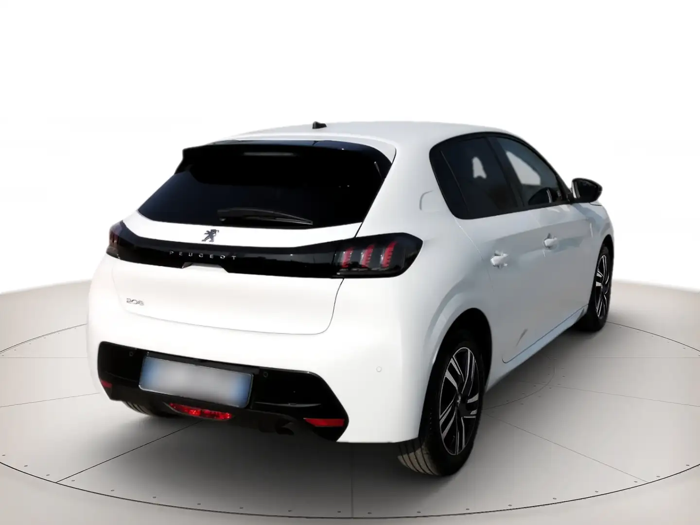 Peugeot 208 1.2 puretech Allure Pack s&s 100cv Wit - 2