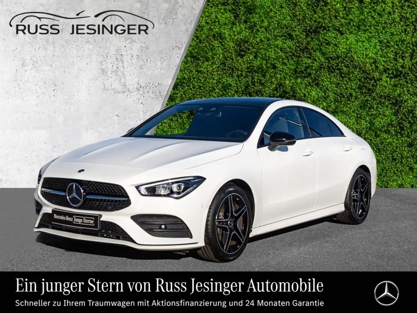 Mercedes-Benz CLA 200 AMG Line *LED*MBUX*Pano*Night*Cam*SpurH Weiß - 1
