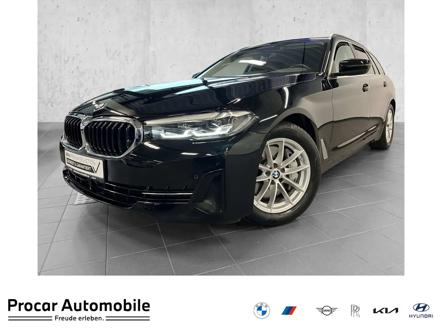 BMW 530 d xDrive Touring AT+LMR+SITZVERT.ELEKT.+SZH+KLIMAA Noir - 1