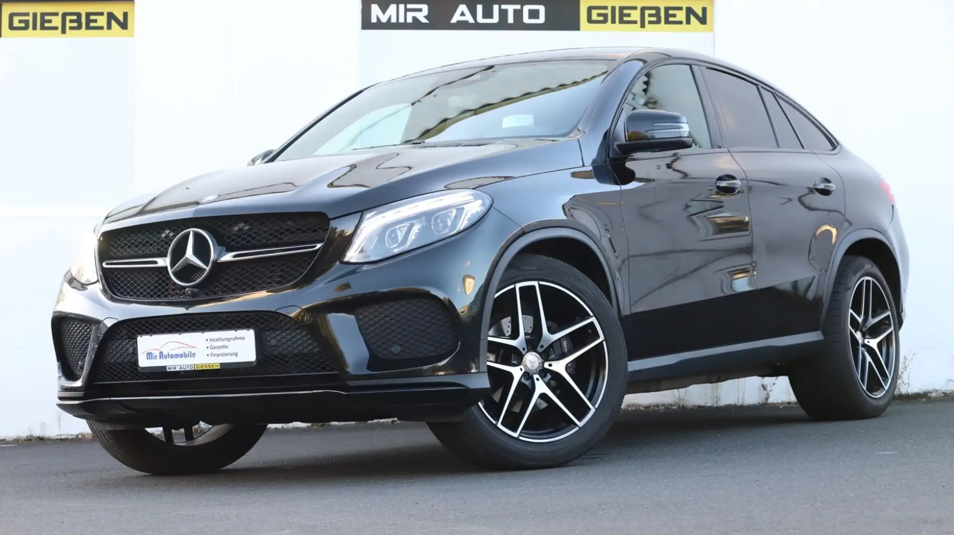 Mercedes-Benz GLE 350 d 4M Coupe AMG Line Pano 360 Kamera NAVI Schwarz - 1