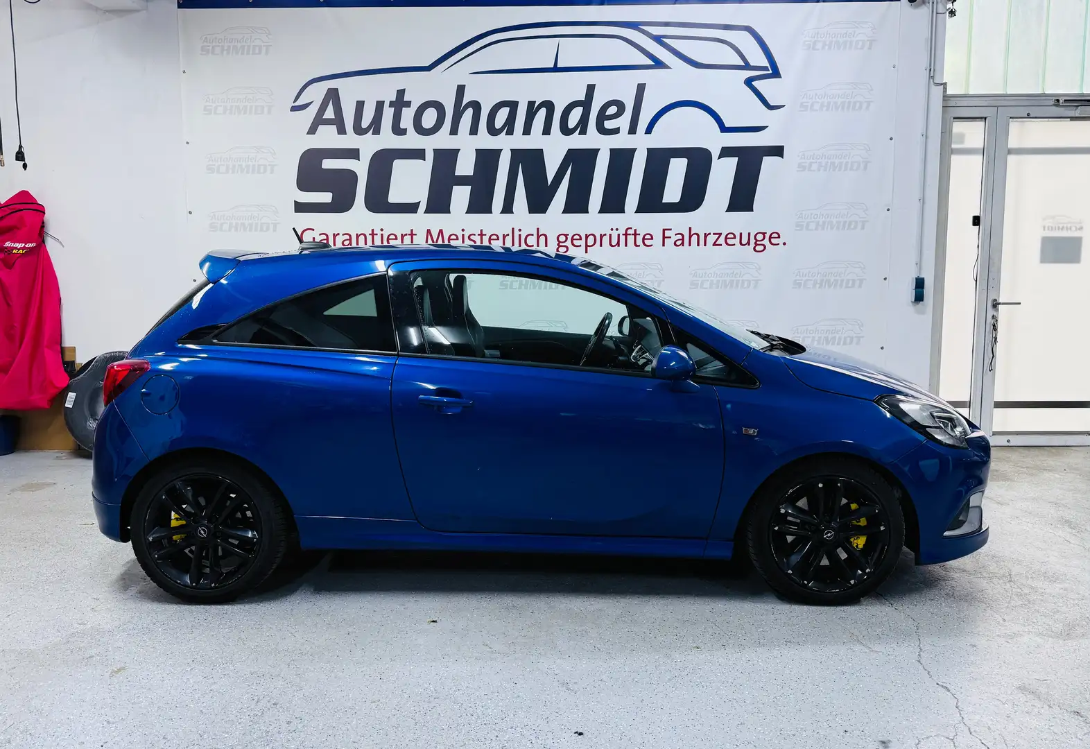 Opel Corsa E OPC 1,6 Turbo mit AT Motor der erst 78´tkm Bleu - 2