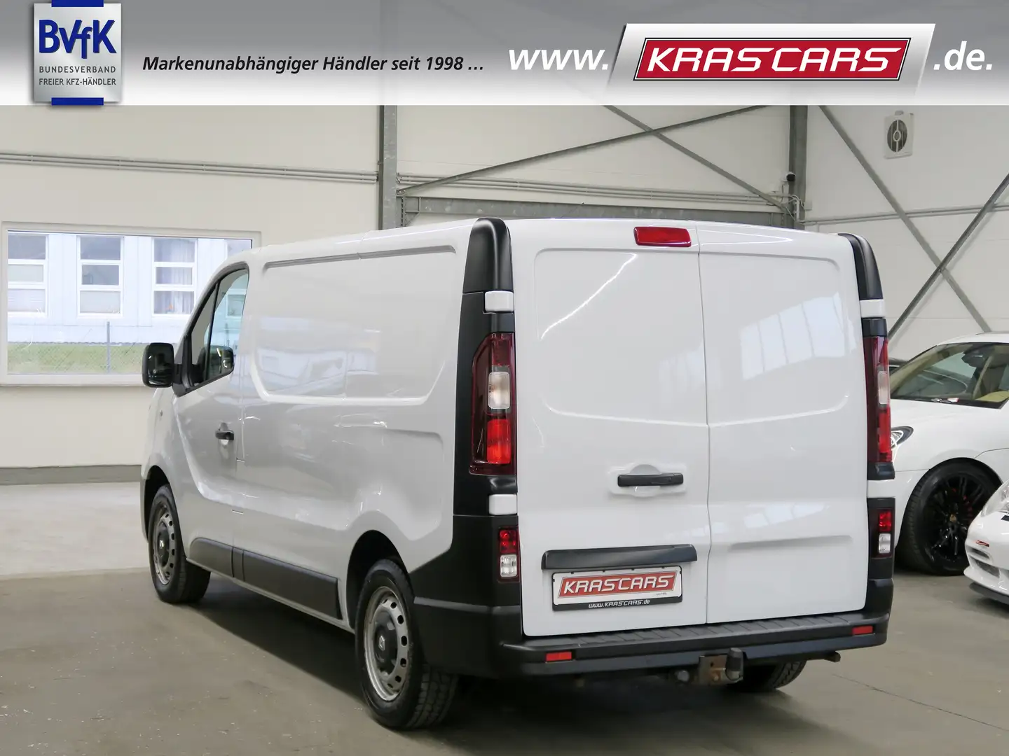 Renault Trafic L1H1 2,8t Komfort 1.Hd.*Werkstatt*Navi*AHK*Klima Weiß - 2