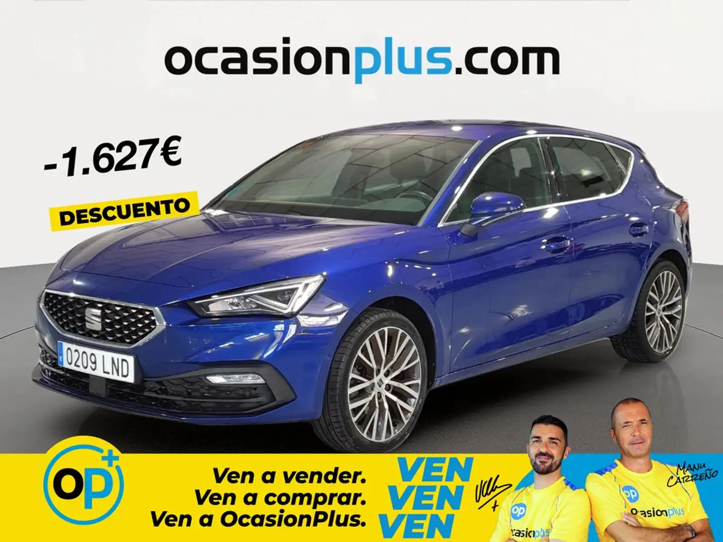SEAT Leon 1.5 TGI S&S XcellenCe DSG-7 130 Azul - 1