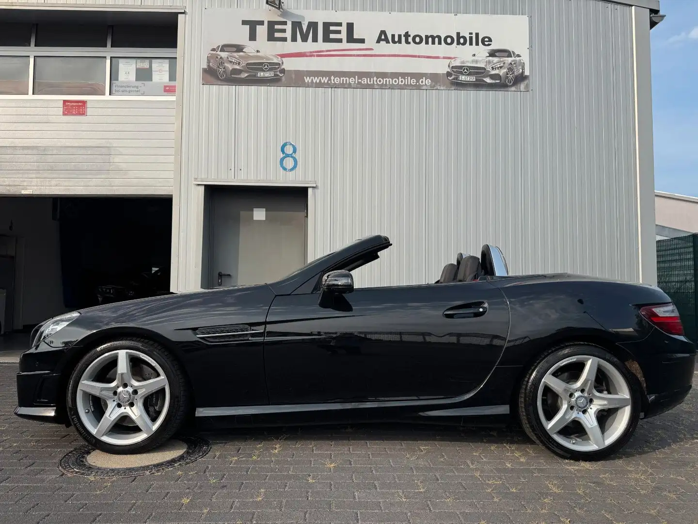Mercedes-Benz SLK 250 SLK 250 d AMG LEDER COMAND PANO ILS AIRSCARF Schwarz - 2