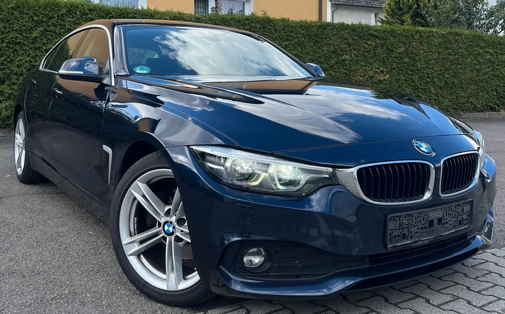 BMW 420 LED AHK M PAKET 1.HAND HEAD UP Blau - 2
