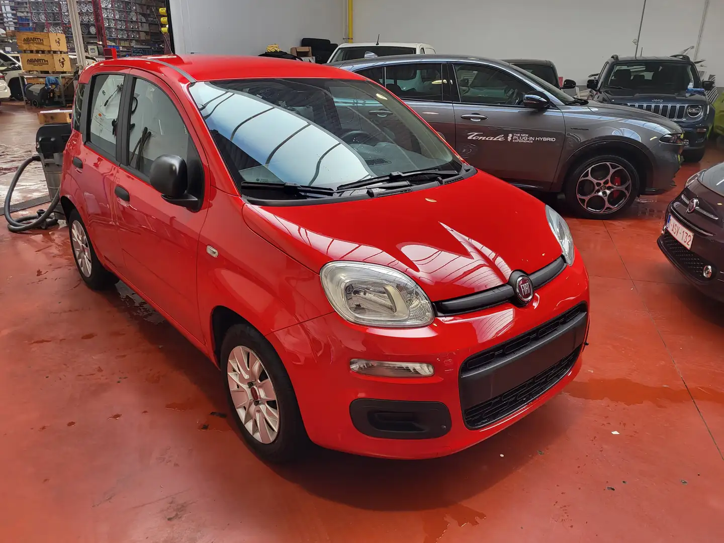Fiat Panda 1.2i Easy - VENTE MARCHAND - Rot - 2