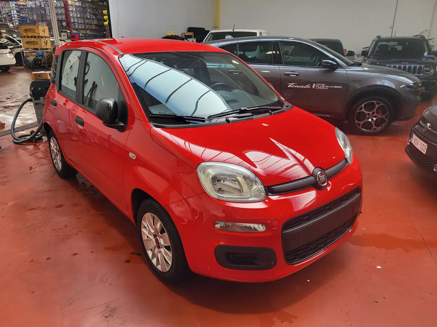 Fiat Panda 1.2i Easy - VENTE MARCHAND - Rood - 1