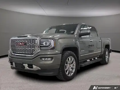 Gray 2018 GMC Sierra 1500 Pickup Truck Four-Wheel Drive 8-Speed Automatic