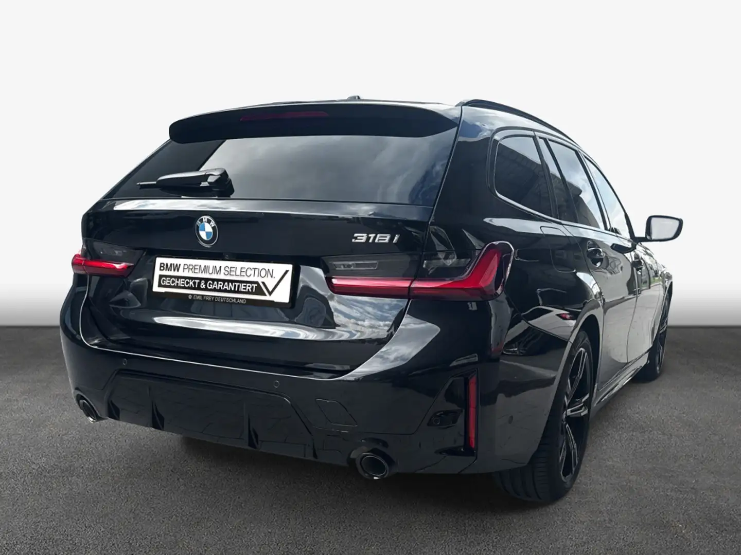 BMW 318 i Touring Aut. *SHZ*Sportpaket*ParkingAssist.* Zwart - 2