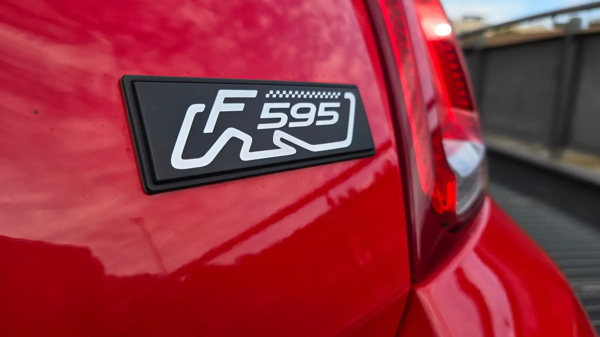 Abarth 595C F FORMULA ABARTH 165 CV AUTOM PELLE REKORD MONZA Rosso - 2