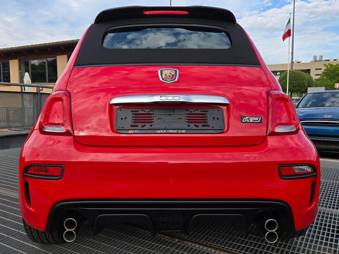 Abarth 595C F FORMULA ABARTH 165 CV AUTOM PELLE REKORD MONZA Rosso - 1