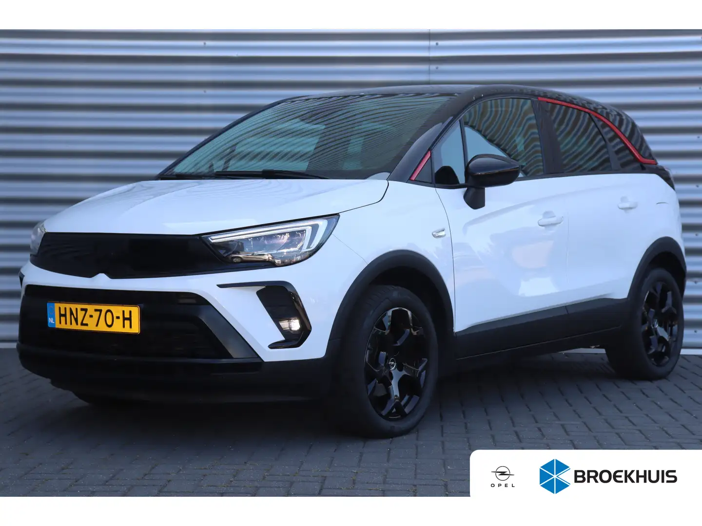Opel Crossland 1.2 TURBO 130PK GS-LINE LEVEL 4 AUTOMAAT / NAVI / Wit - 1