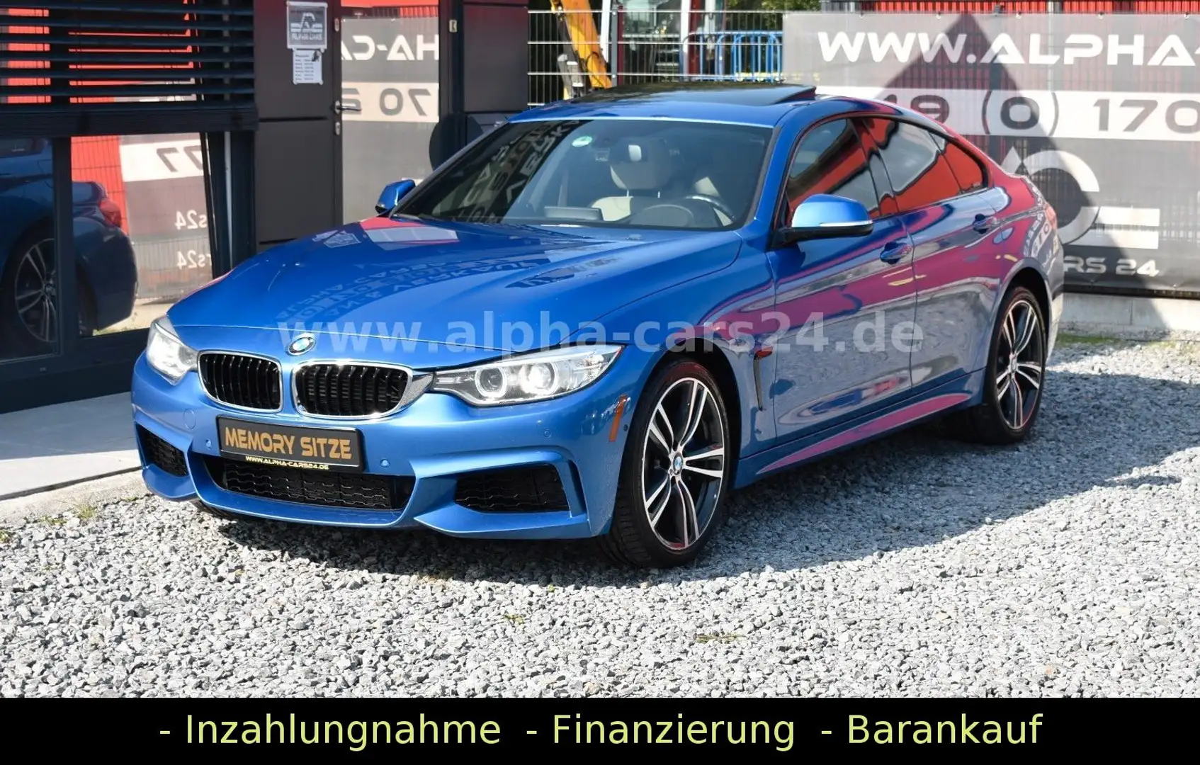 BMW 440 Gran Coupé 440i xDrive M Sport Performance Abgas Blau - 1