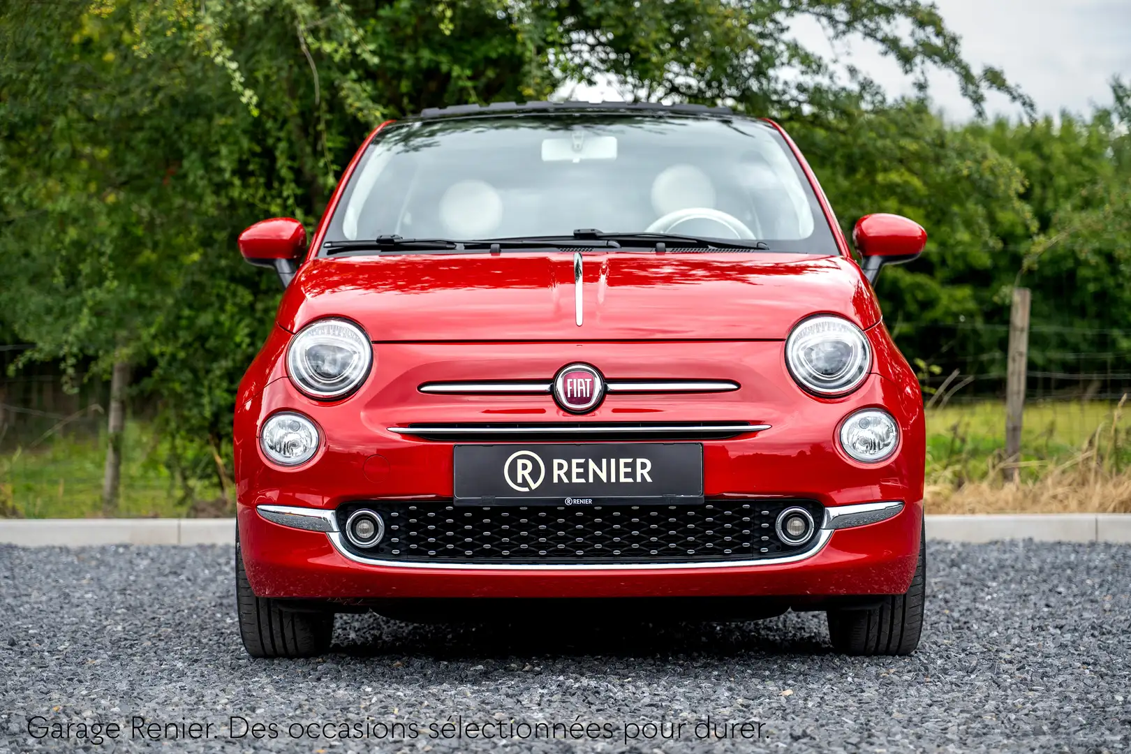 Fiat 500 1.2i Lounge avec Toit ouvrant et Garantie 24 mois Rot - 2