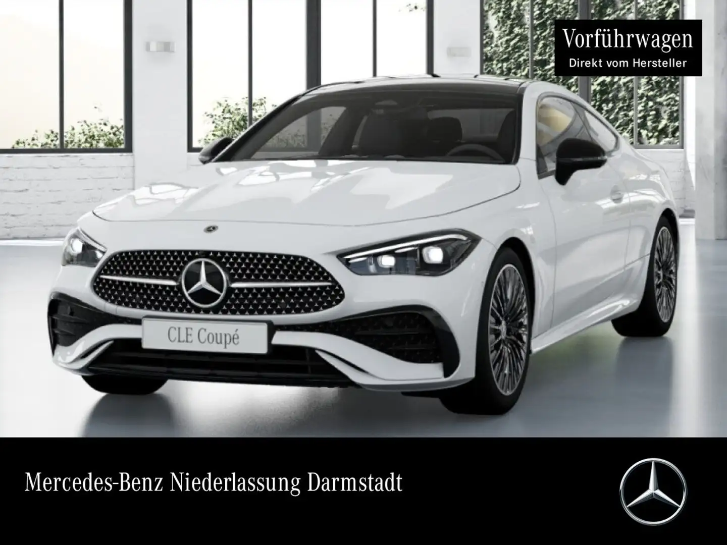 Mercedes-Benz CLE 180 AMG+NIGHT+PANO+360+BURMESTER+TOTW+KEYLESS Weiß - 1