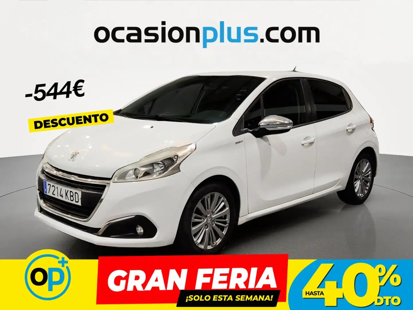Peugeot 208 1.2 PureTech Style 82 Blanco - 1