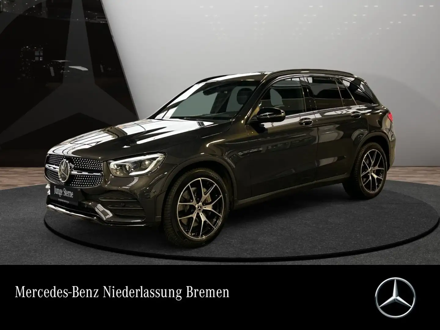 Mercedes-Benz GLC 200 4M AMG+NIGHT+360+MULTIBEAM+STHZG+BURMESTER Grau - 1