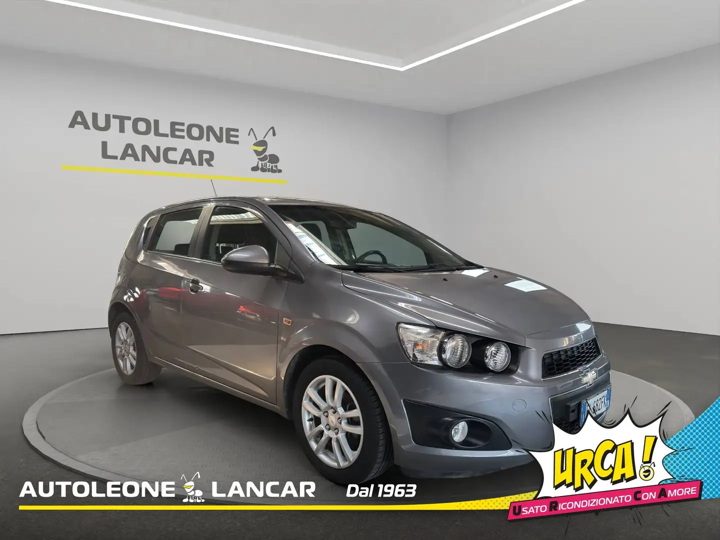 Chevrolet Aveo 5p 1.3d LTZ 95cv Grau - 1