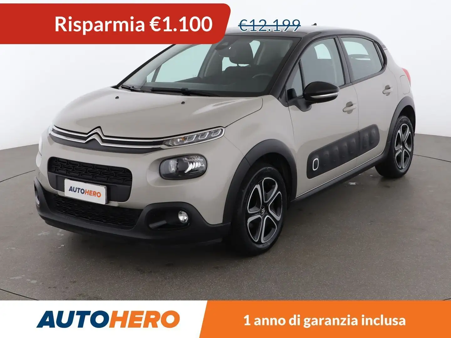 Citroen C3 1.5 Blue-HDi Shine Beige - 1