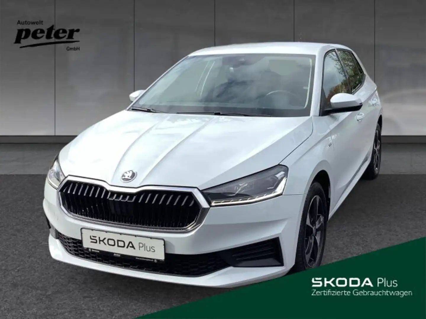 Skoda Fabia FABIA TSI TOUR **LED*NAV*SITZ.*SPURHALTEASSIST** Blanc - 1