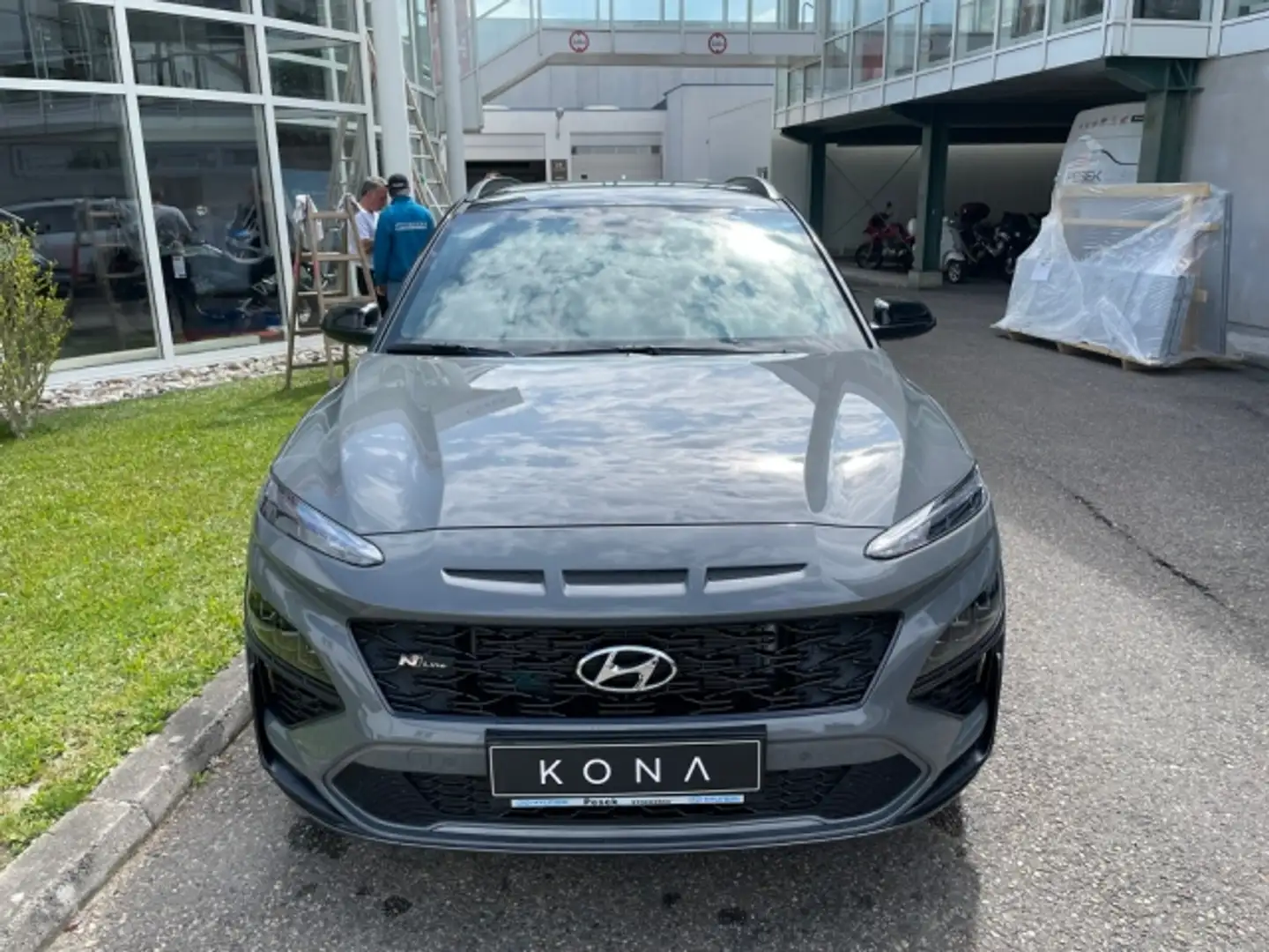 Hyundai KONA Kona 1,0 T-GDi N-Line 2WD 48V siva - 2