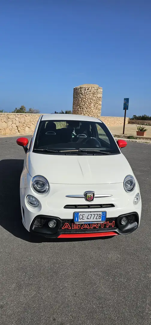 Abarth 595 Pista 595 1.4 Turbo T-Jet 165 CV Pista Weiß - 1