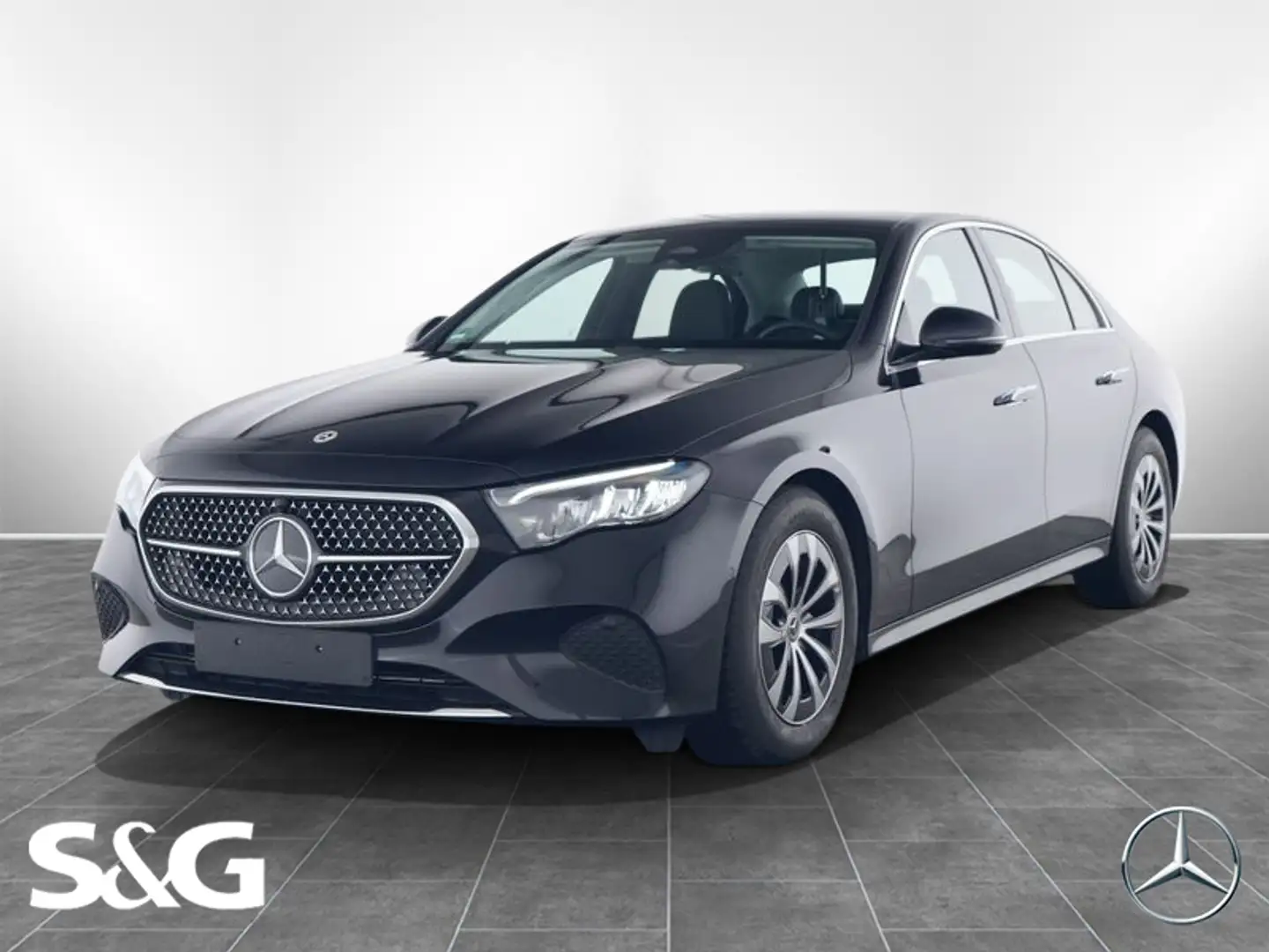 Mercedes-Benz E 220 d TOTWINKEL+KAMERA+DISTRONIC+KEYLESS+17" Schwarz - 1
