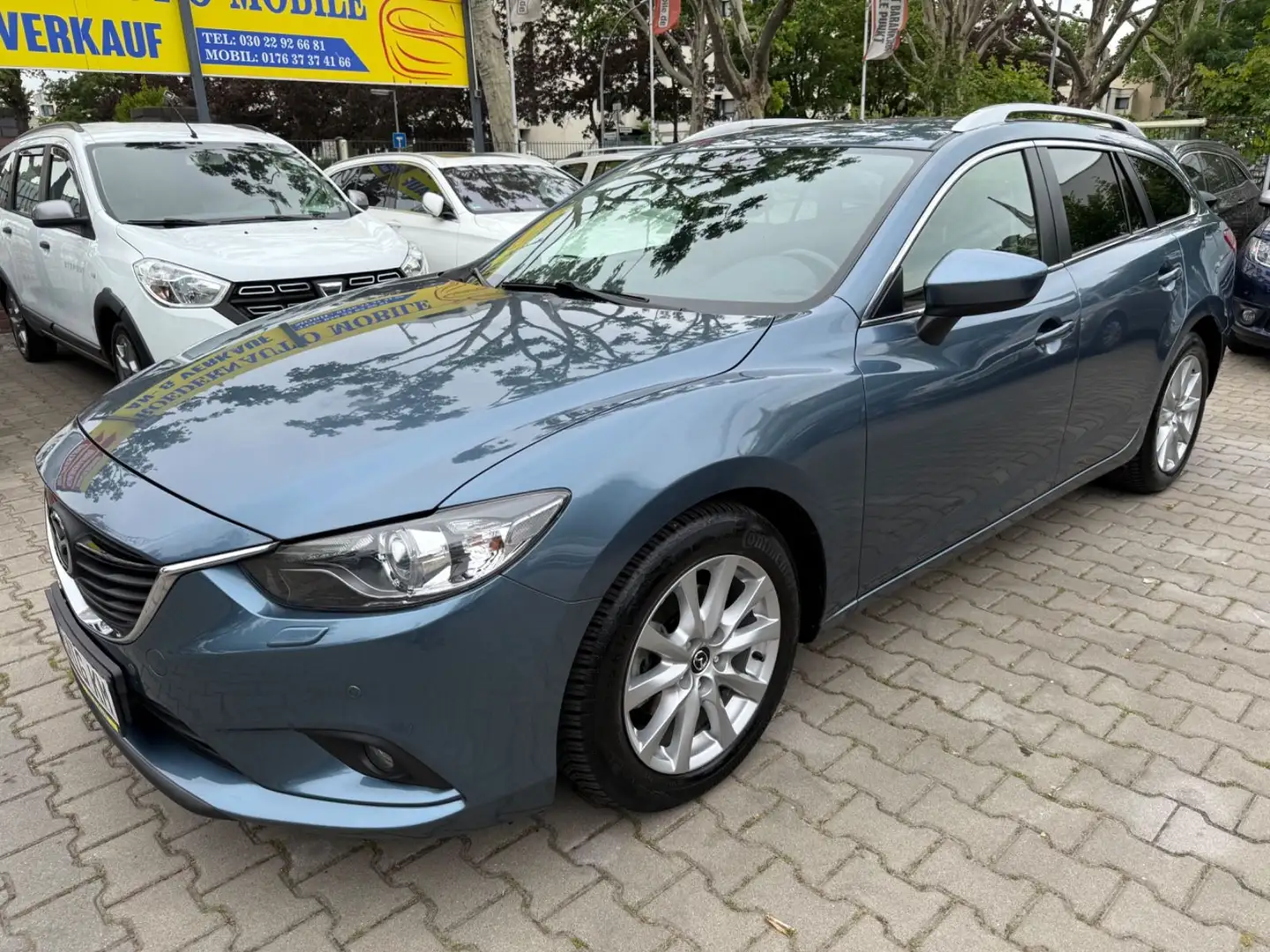 Mazda 6 Kombi Center-Line 2.0 SKYACTIV-G 1.HAND Blau - 1