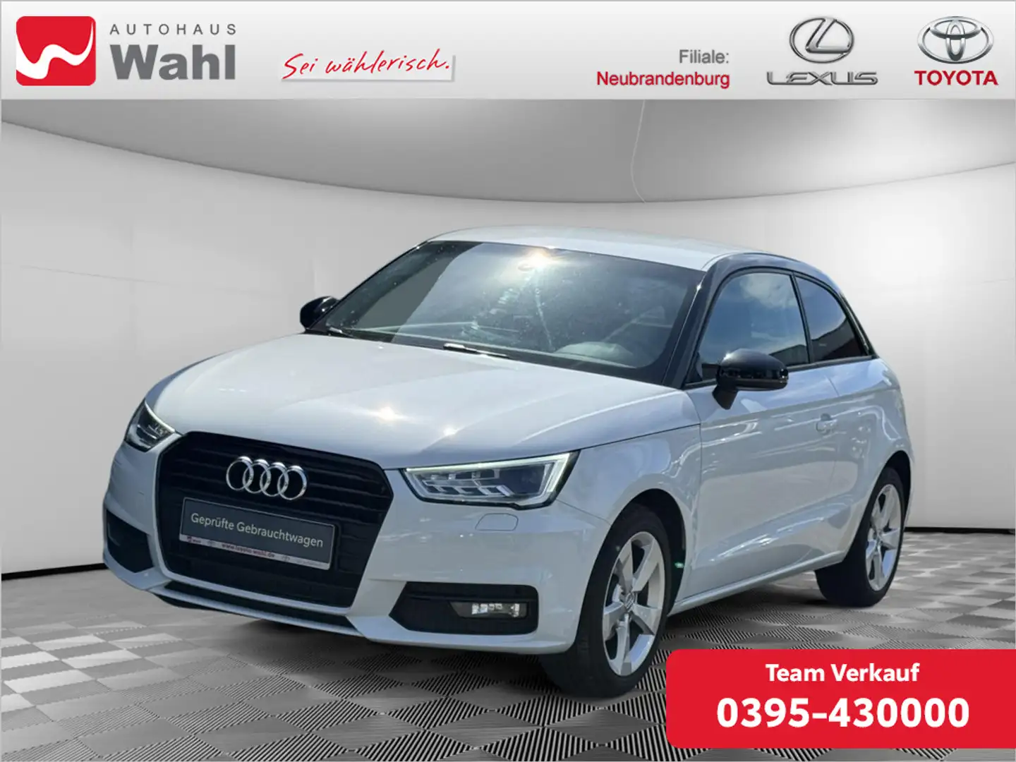 Audi A1 sport 1.0 TFSI ultra Weiß - 1