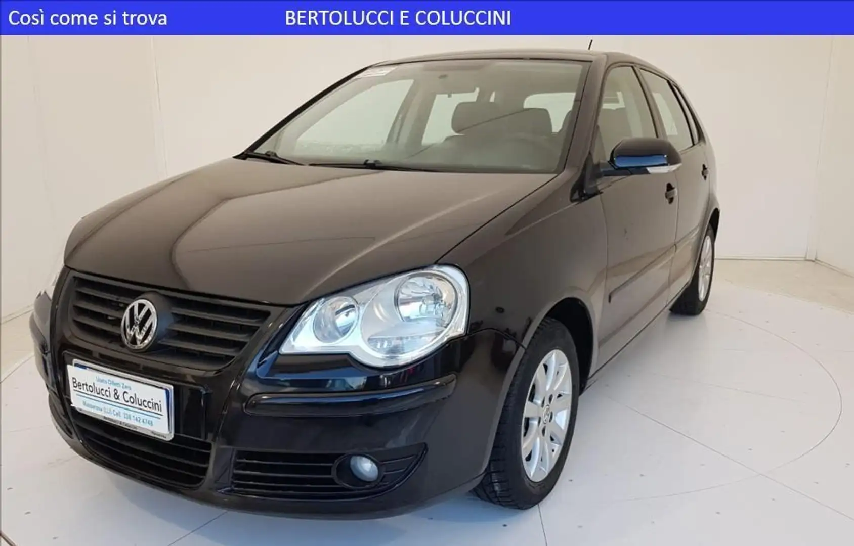 Volkswagen Polo 1.4/80CV 16V 5p. Comfort. BiFuel G Noir - 1