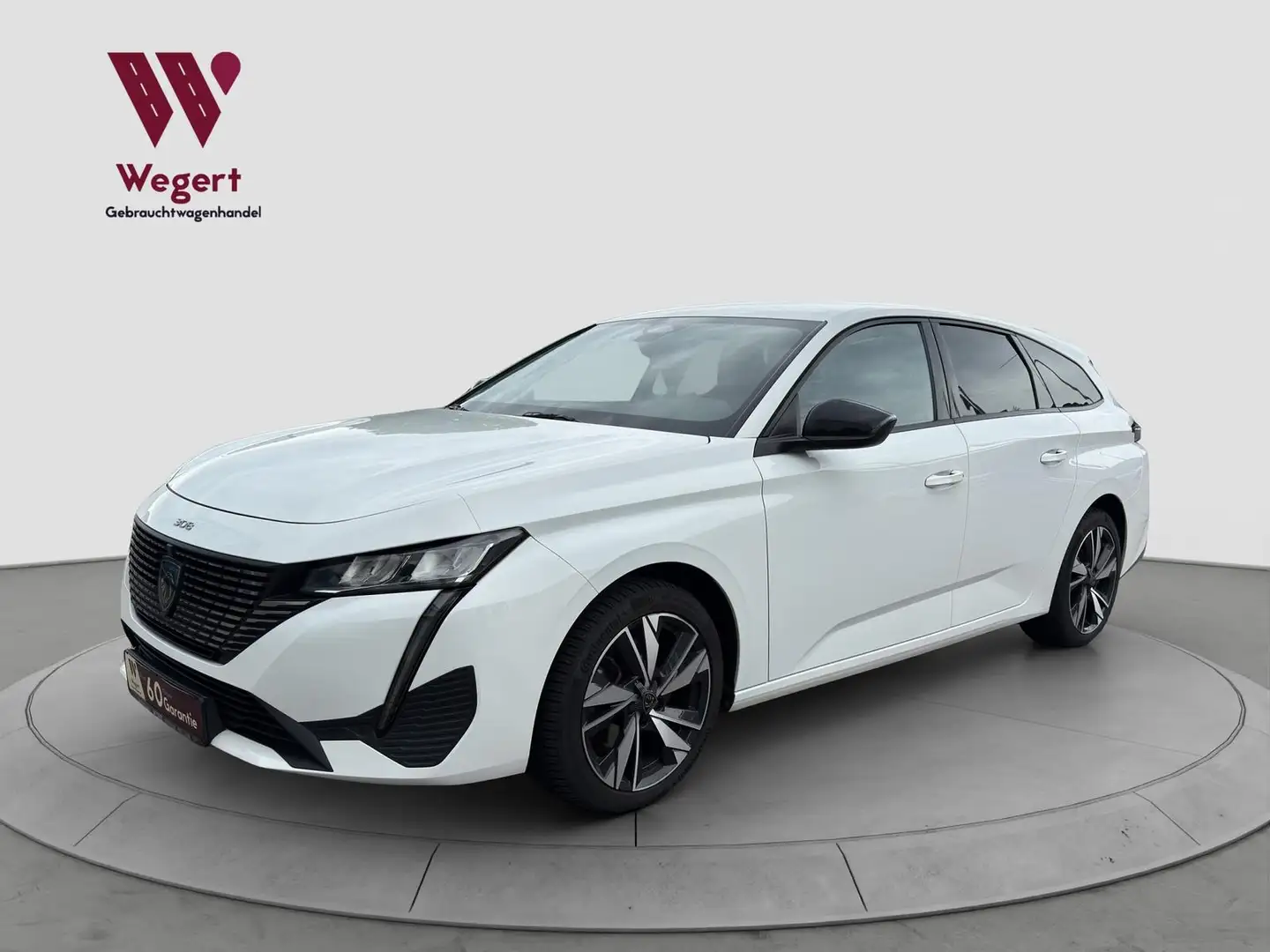 Peugeot 308 Allure*CARPLAY*NAVI*1HAND*R-CAM*SPUR*LED* White - 1