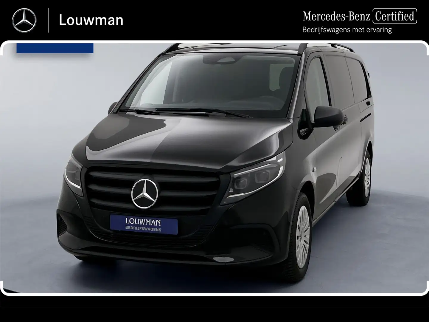Mercedes-Benz Vito 119 CDI Extra Lang 24 Maanden Certified Garantie D Zwart - 1