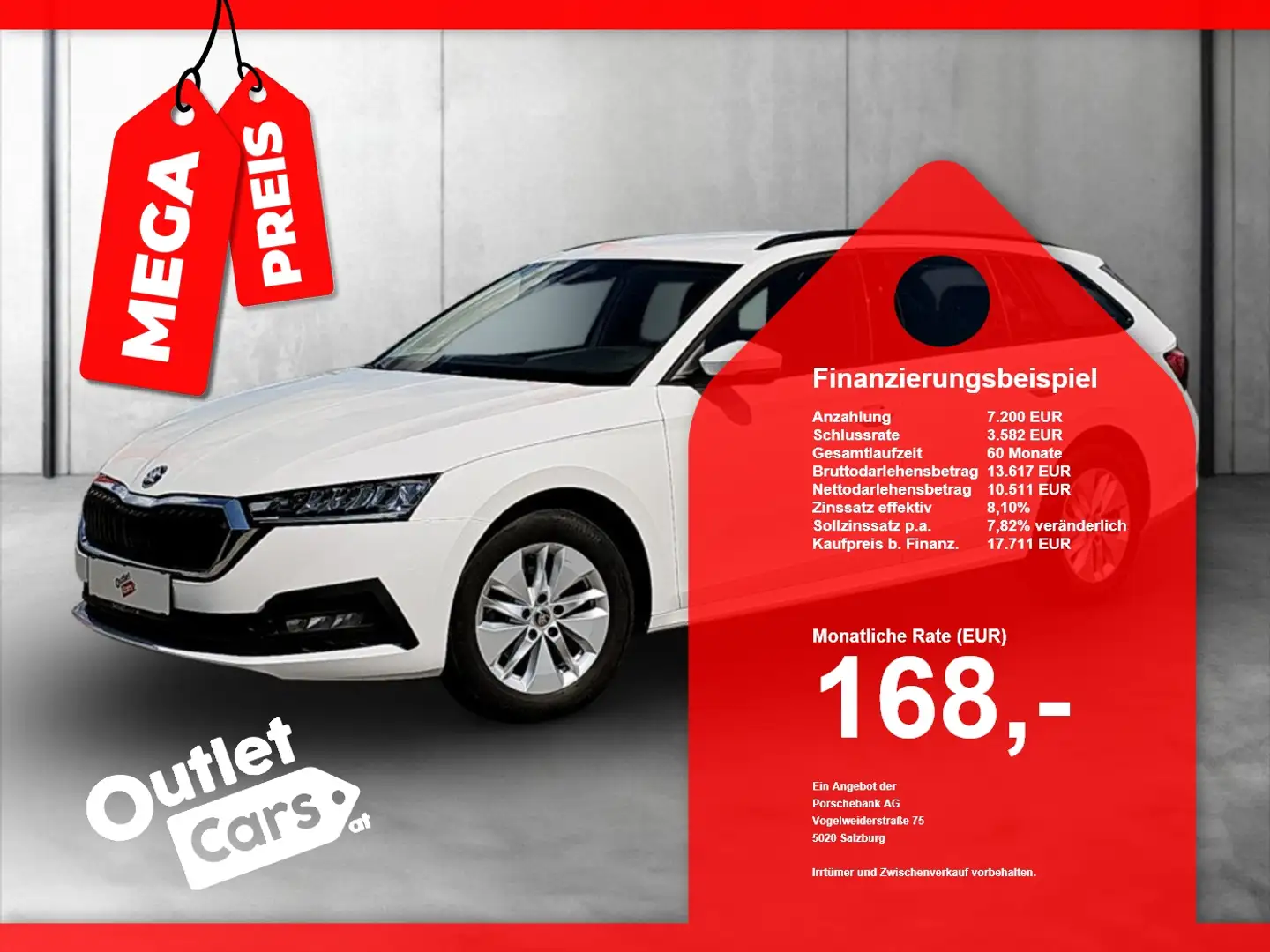 Skoda Octavia Combi 2.0 TDI DSG Ambition ASSIST+LED+LM Weiß - 1