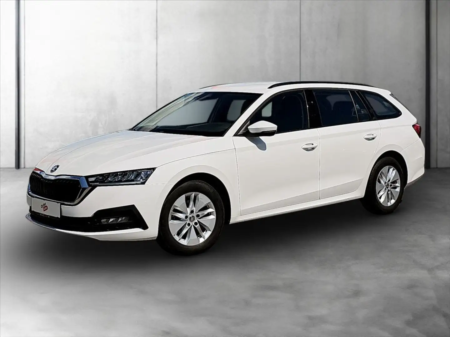 Skoda Octavia Combi 2.0 TDI DSG Ambition ASSIST+LED+LM Weiß - 2