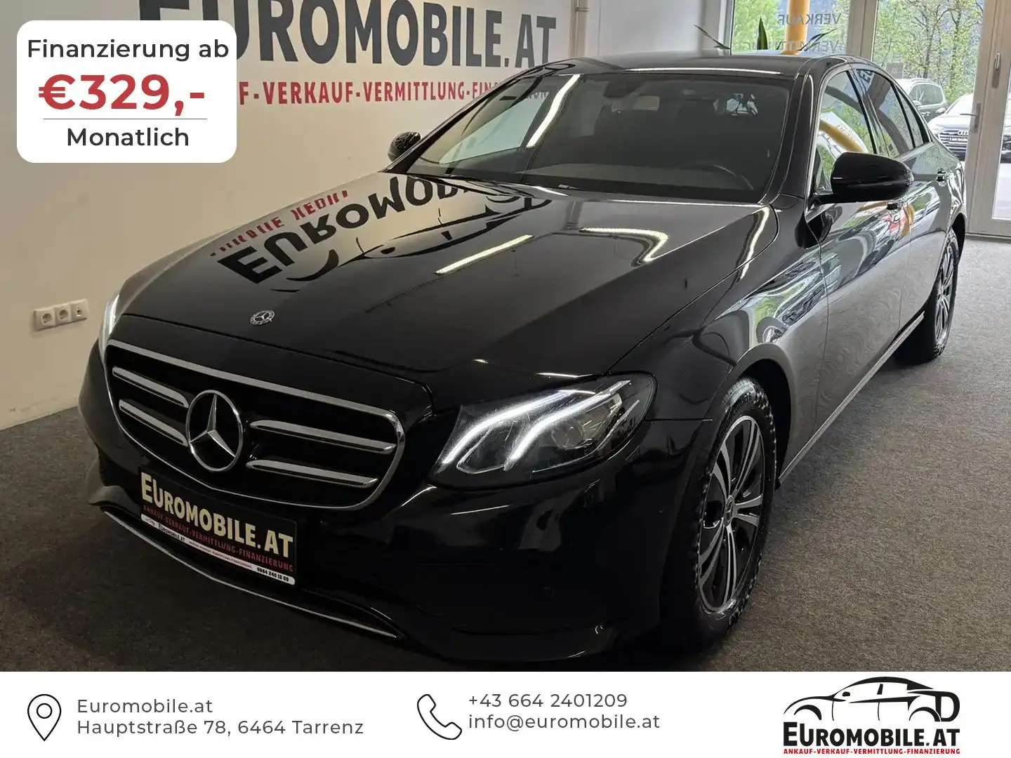 Mercedes-Benz E 220 d 4Matic Avantgarde*RFK*TOTW*Business-P*LED HighP* Schwarz - 1
