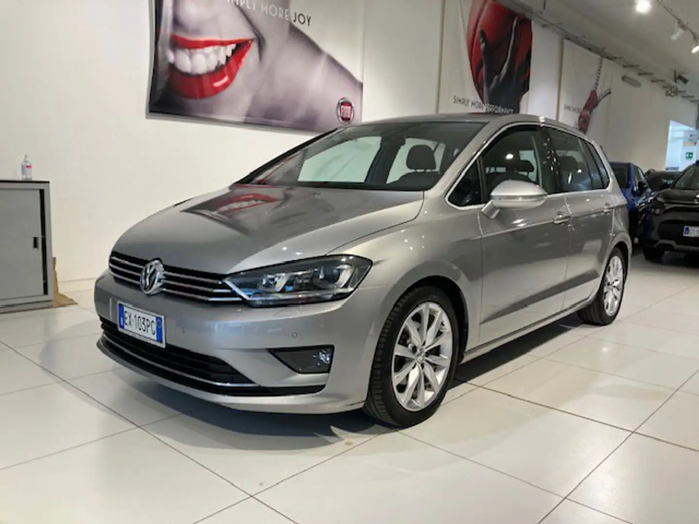 Volkswagen Golf Sportsvan Golf Sportsvan 2.0 TDI Highline BlueMotion Techno Grigio - 1