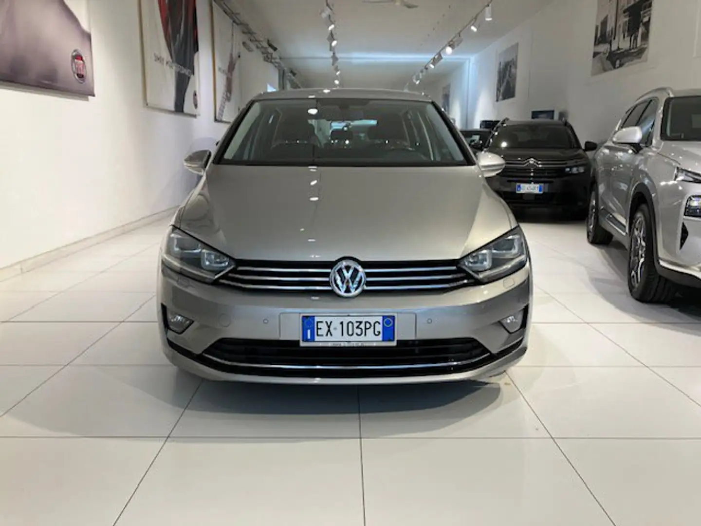 Volkswagen Golf Sportsvan Golf Sportsvan 2.0 TDI Highline BlueMotion Techno Grigio - 2