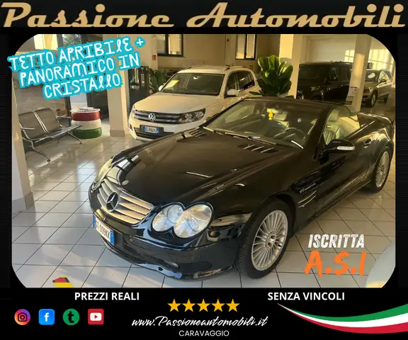 Mercedes-Benz SL 55 AMG 500CV + TETTO IN VETRO + ISCRITTA A.S.I