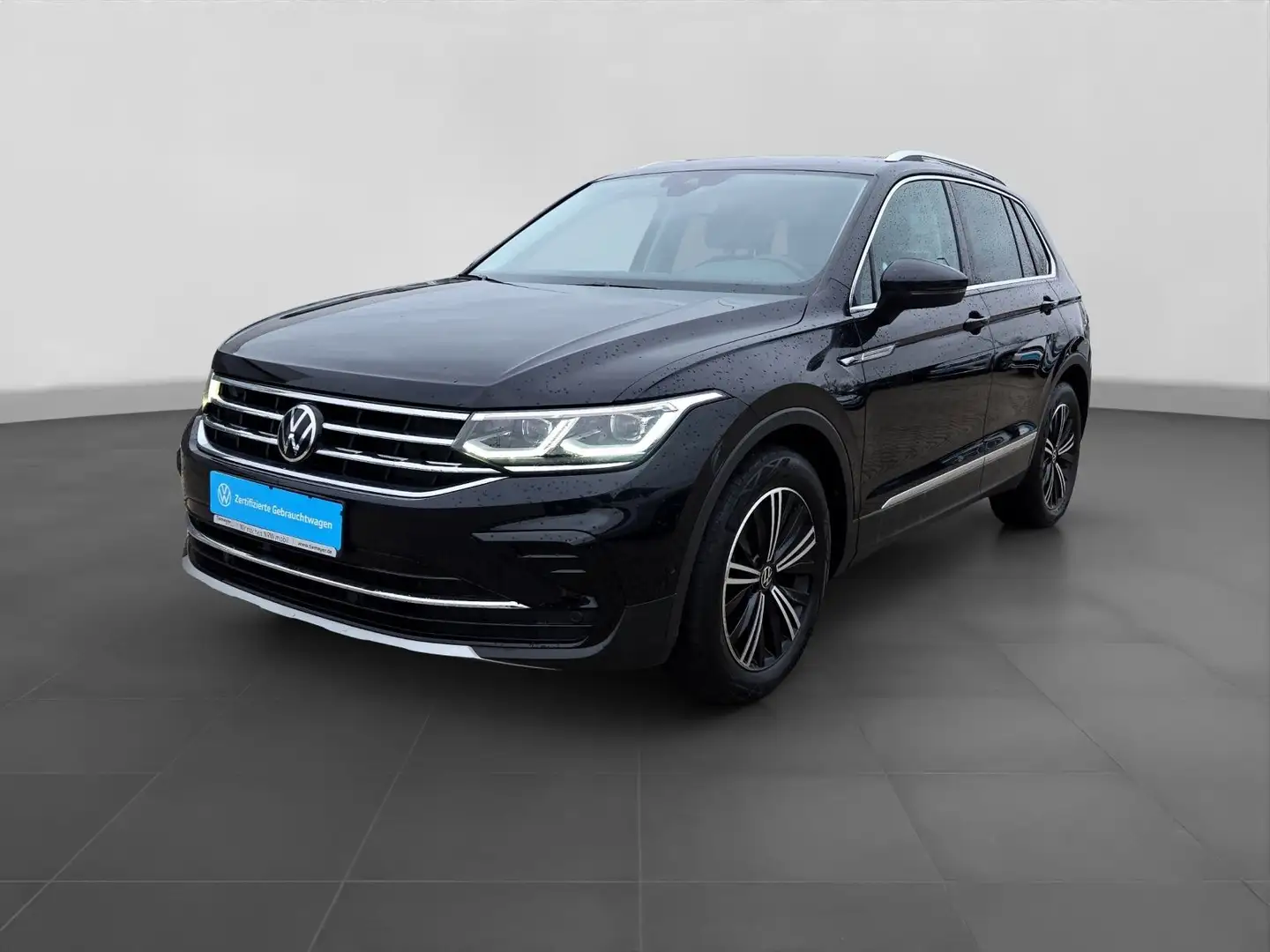 Volkswagen Tiguan 2.0 TDI DSG 4M ELEGANCE LM18 AHK MATRIX K Schwarz - 2