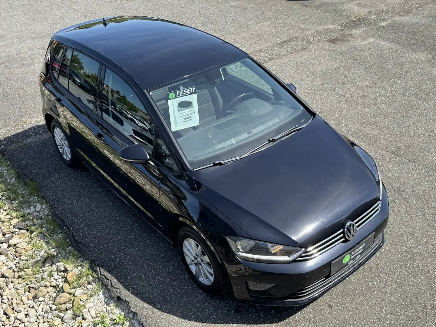 Volkswagen Golf Sportsvan 1.4 TSI Comfotrl. GRA KLIMA NEBEL Schwarz - 1