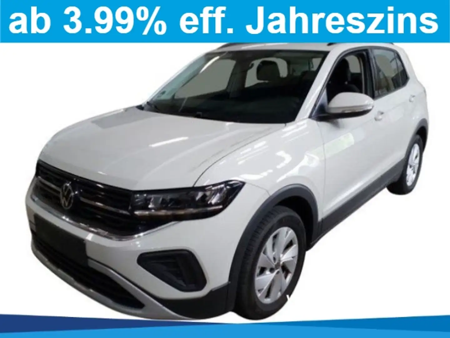 Volkswagen T-Cross 1.0 TSI Navi-Vorbereitung LED ACC Apple CarPlay An Grau - 1