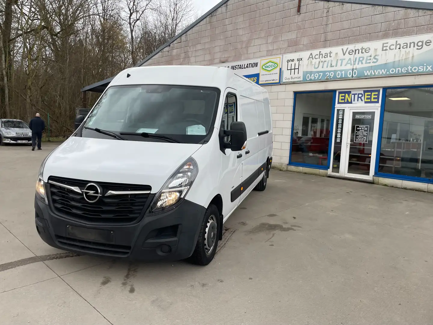 Opel Movano 2.3 Turbo D L3H2 Blanc - 1