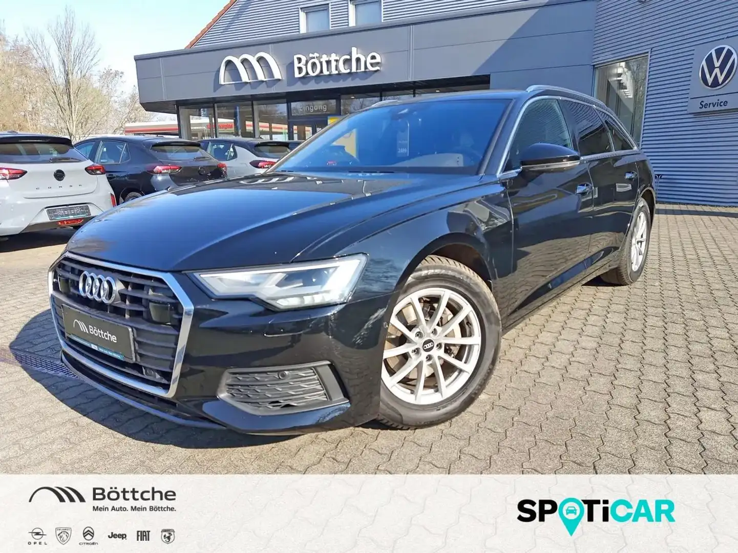 Audi A6 Avant 40 TDI AHK*STANDHEIZUNG*LED*NAVI Schwarz - 1