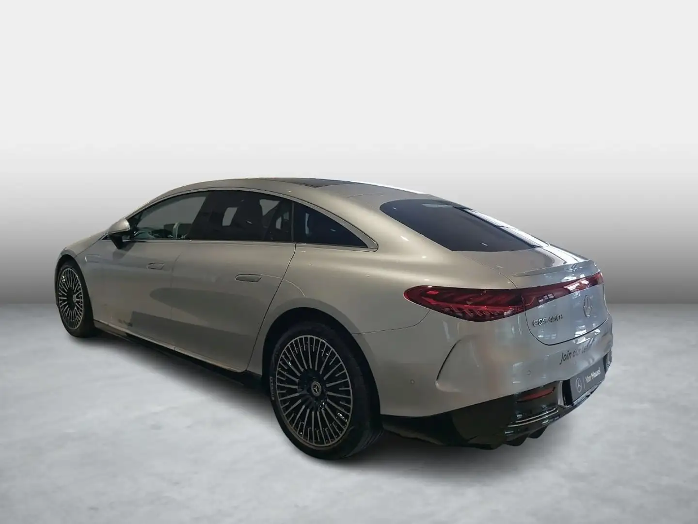 Mercedes-Benz EQS 450+ AMG Line + PANORAMISCH DAK + TREKHAAK + BURME Zilver - 2