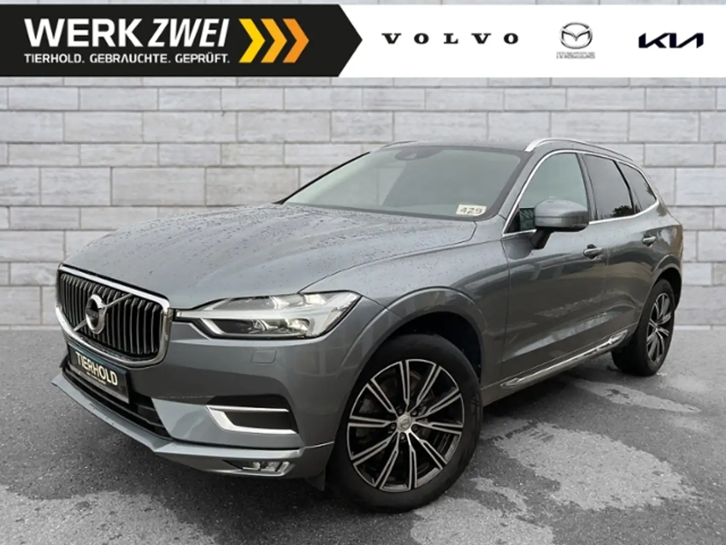 Volvo XC60 B5 Inscription AWD AHK PANO 360° Massage HK Grau - 1